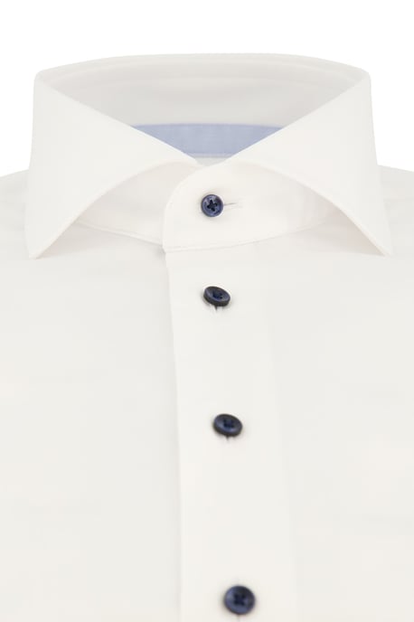 Michaelis business overhemd Slim Fit wit effen - Image 4