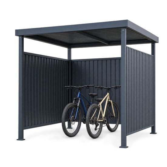 4gardenz Fietsenberging overkapping/rokersruimte – 214x214x204 cm - Image 1