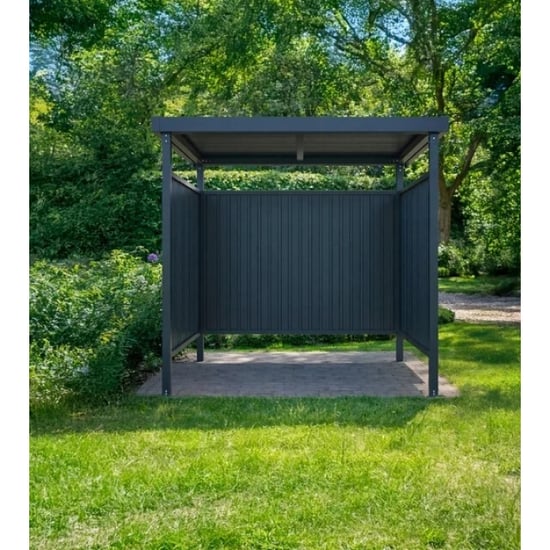 4gardenz Fietsenberging overkapping/rokersruimte – 214x214x204 cm - Image 2