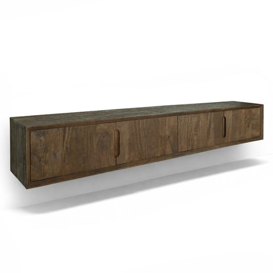 Livingfurn tv-meubel cortez zwevend 35x220x33cm - Image 4