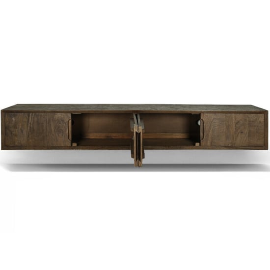 Livingfurn tv-meubel cortez zwevend 35x220x33cm - Image 5