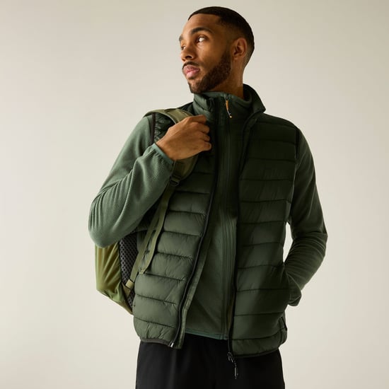 Regatta Heren Marizion Gewatteerd Gilet (Donkere Khaki) - Image 1