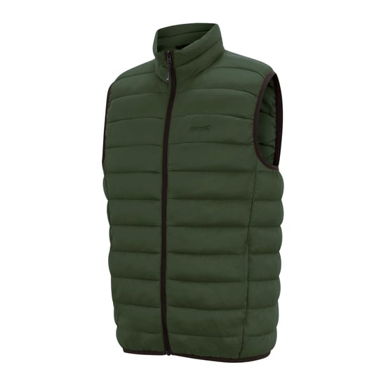Regatta Heren Marizion Gewatteerd Gilet (Donkere Khaki) - Image 4