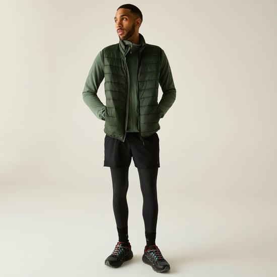 Regatta Heren Marizion Gewatteerd Gilet (Donkere Khaki) - Image 6