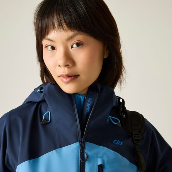 Dare 2B Womens/Ladies Torrek III Logo Jacket (Elysium Blue/Navy) - Image 5