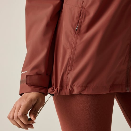Regatta Womens/Ladies Daysha II Waterproof Jacket (Burnt Henna) - Image 5