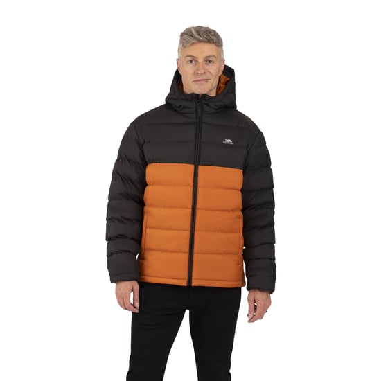 Trespass Mens Oskar Padded Jacket (Spice Orange) - Image 1
