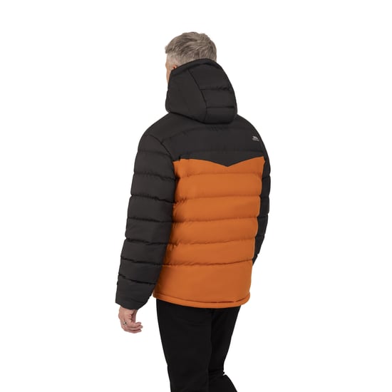 Trespass Mens Oskar Padded Jacket (Spice Orange) - Image 2