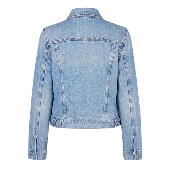 Levis Ex-Boyfriend-truckerjack voor dames (Lichtblauw) - Image 2