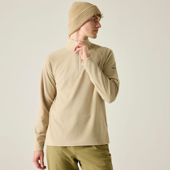 Dare 2B Heren Freethink II Fleece Top (Witte peper) - Image 1