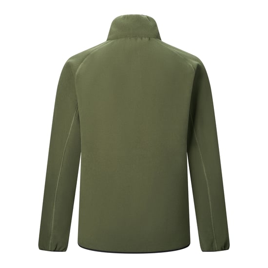 Regatta Mens Hadfield Full Zip Fleece Jacket (Dark Khaki) - Image 3