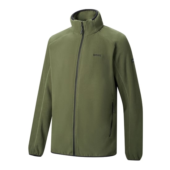 Regatta Mens Hadfield Full Zip Fleece Jacket (Dark Khaki) - Image 4