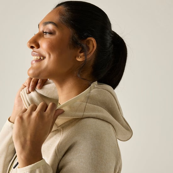 Regatta Womens/Ladies Newhill Hooded Fleece Jacket (Light Vanilla) - Image 5