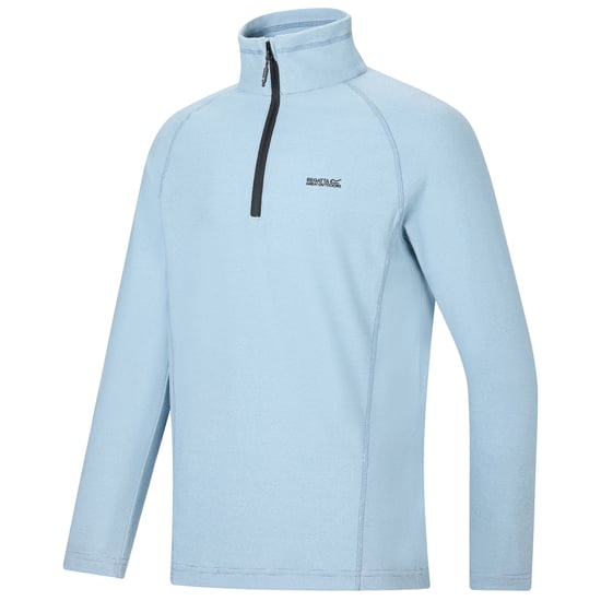 Regatta Great Outdoors Mens Montes Funnel Neck Fleece Jumper (Dusky Blue) - Image 3