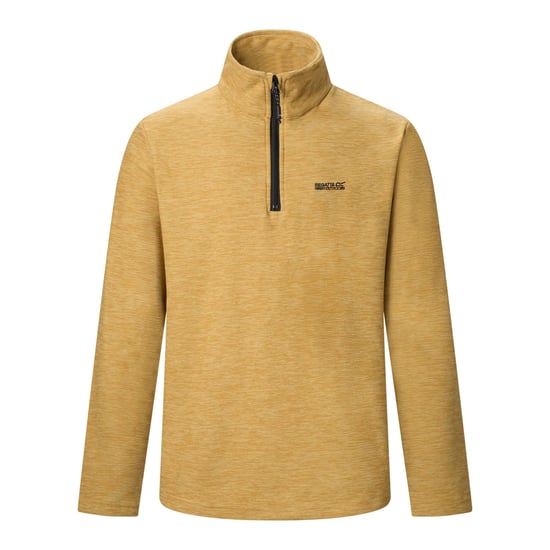 Regatta Heren Thompson Marl Half Zip Fleecejack (Hout Bruin) - Image 1