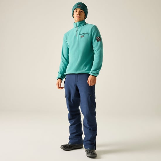 Dare 2B Heren Affinity Mountain Fleece Top (Teal) - Image 1