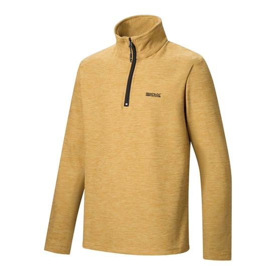 Regatta Heren Thompson Marl Half Zip Fleecejack (Hout Bruin) - Image 3