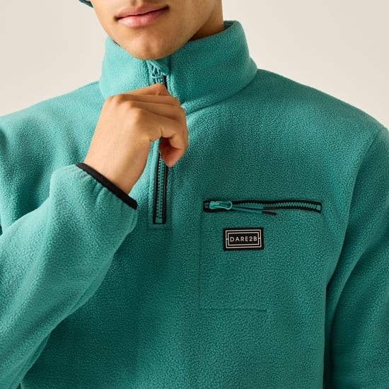 Dare 2B Heren Affinity Mountain Fleece Top (Teal) - Image 5