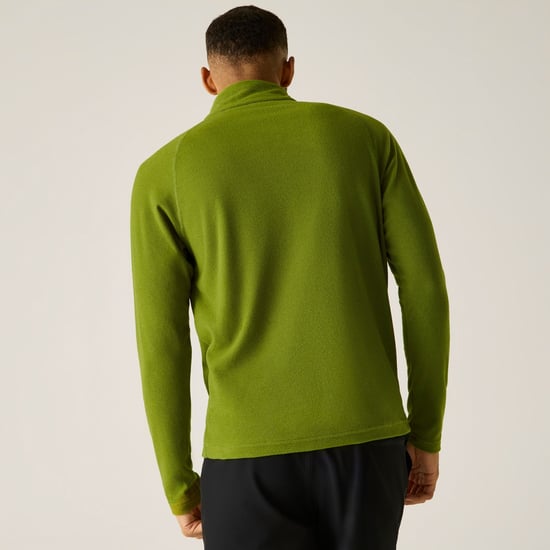 Regatta Great Outdoors Mens Montes Funnel Neck Fleece Jumper (Golden Cypress) - Image 6