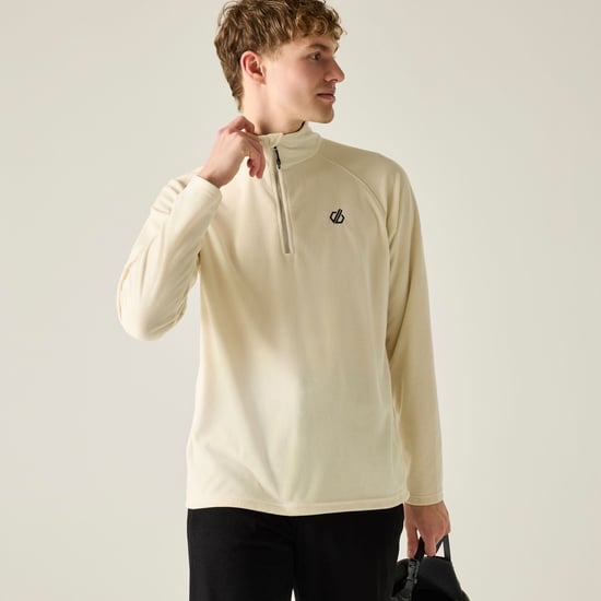 Dare 2B Heren Freethink II Fleece Top (Amandelmelk) - Image 1