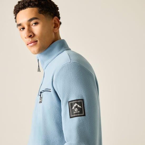 Dare 2B Heren Affinity Mountain Fleece Top (Schemerig blauw) - Image 5