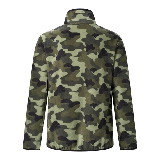 Regatta Mens Frankie Half Zip Fleece Top (Olive Night) - Image 2