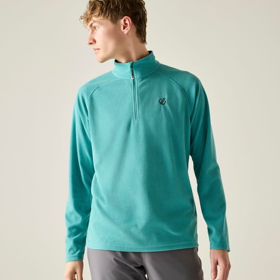 Dare 2B Heren Freethink II Fleece Top (Teal) - Image 1