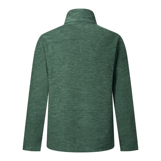Regatta Heren Thompson Marl Half Zip Fleecejack (Donker bosgroen) - Image 3