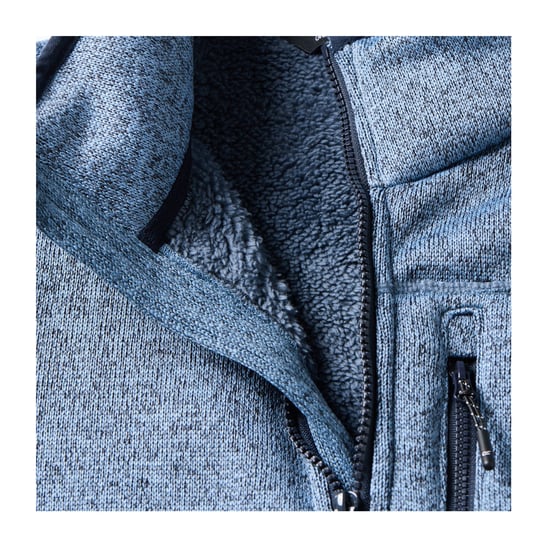 Regatta Heren Barlee Marl Full Zip Fleecejack (Grijs luchtspiegeling) - Image 6
