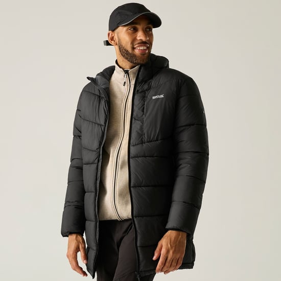 Regatta Mens Browen Padded Jacket (Black) - Image 3