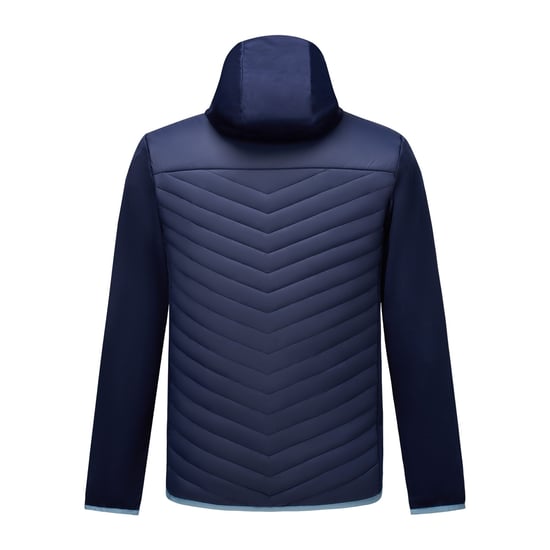 Regatta Mens Andreson Marl Hybrid Jacket (Navy/Dusky Blue) - Image 2