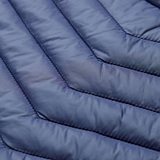 Regatta Mens Andreson Marl Hybrid Jacket (Navy/Dusky Blue) - Image 6