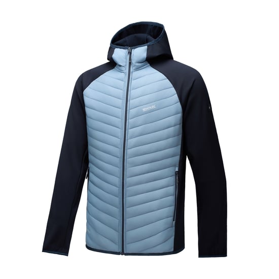 Regatta Mens Andreson Hybrid Jacket (Dark Blue/Navy) - Image 3