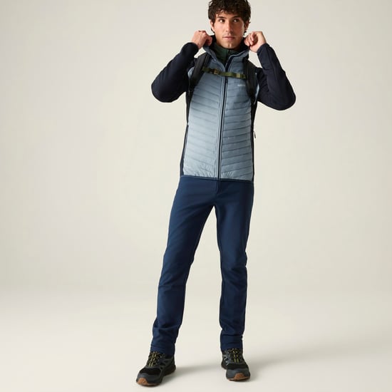 Regatta Mens Andreson Hybrid Jacket (Dark Blue/Navy) - Image 5