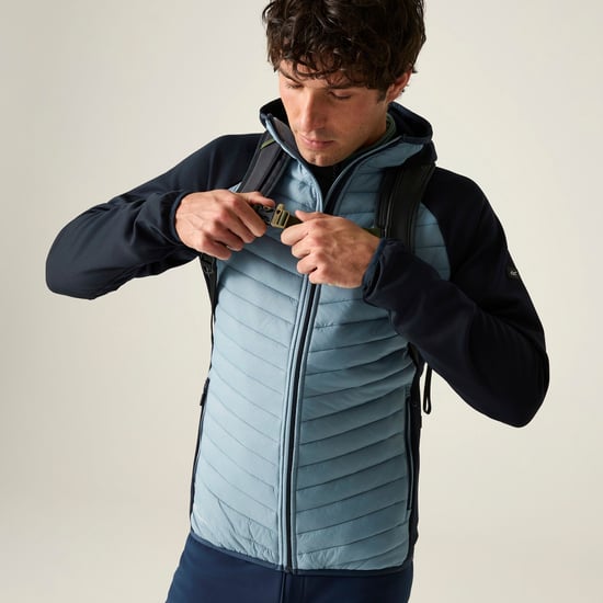 Regatta Mens Andreson Hybrid Jacket (Dark Blue/Navy) - Image 6