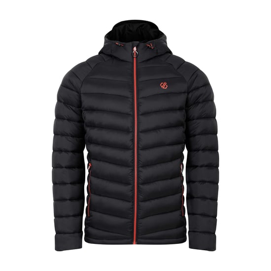 Dare 2B Mens Torrek Mountain Baffled Padded Jacket (Black) - Image 2