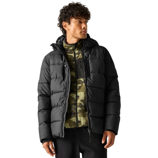 Regatta Mens Layska Padded Jacket (Black) - Image 2