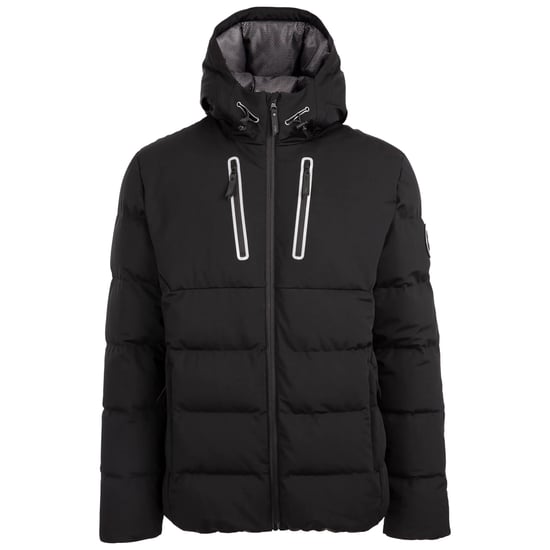 Trespass Mens Thompson DLX Down Jacket (Black) - Image 1
