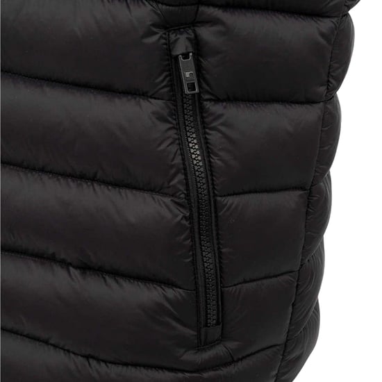 SoulCal Herenvest met microquiltpatroon (Zwart) - Image 4