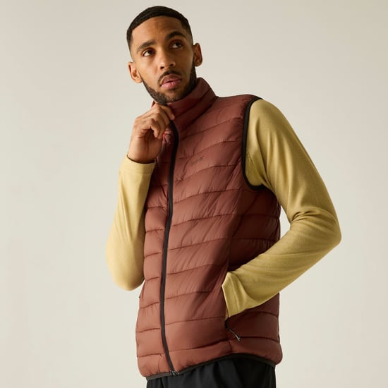 Regatta Heren Marizion Gewatteerd Gilet (Verbrande Henna) - Image 1