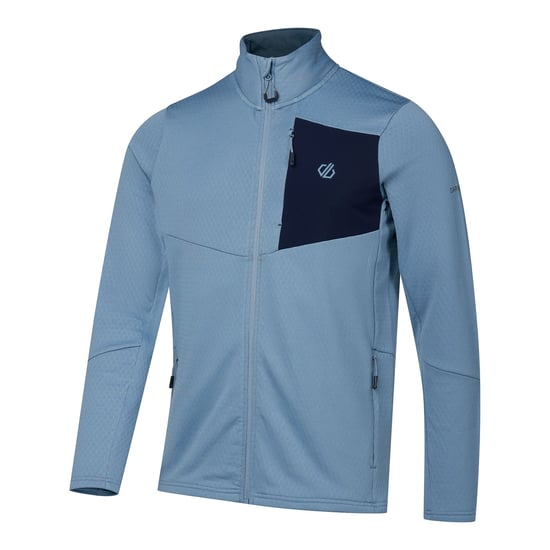 Dare 2B Mens Venture Stretch Midlayer (Dusky Blue) - Image 3