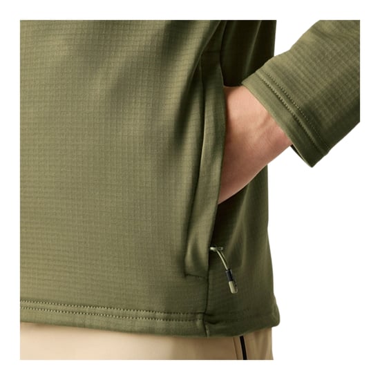 Dare 2B Fuse Up stretch-tussenlaag voor heren met doorlopende ritssluiting (Martini-olijfje) - Image 4
