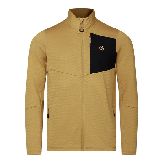 Dare 2B Mens Venture Stretch Midlayer (Wood Brown) - Image 1