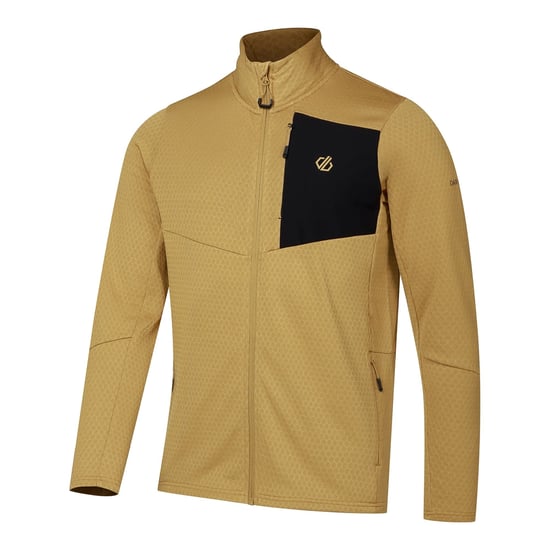 Dare 2B Mens Venture Stretch Midlayer (Wood Brown) - Image 3