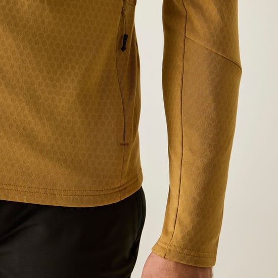 Dare 2B Mens Venture Stretch Midlayer (Wood Brown) - Image 6