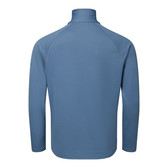 Dare 2B Fuse Up stretch-tussenlaag voor heren met doorlopende ritssluiting (Schemerig blauw) - Image 3
