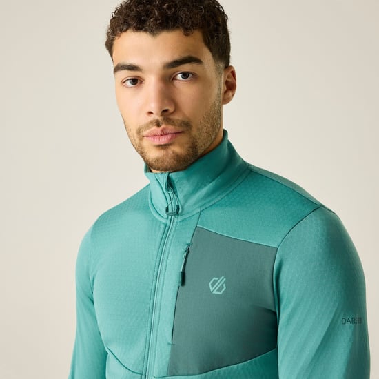 Dare 2B Mens Venture Stretch Midlayer (Mediterranea) - Image 6
