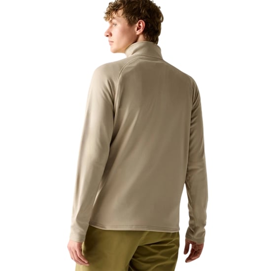 Dare 2B Fuse Up stretch-tussenlaag voor heren met doorlopende ritssluiting (Witte peper) - Image 6