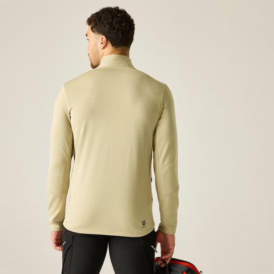 Dare 2B Mens Venture Stretch Midlayer (White Pepper) - Image 5