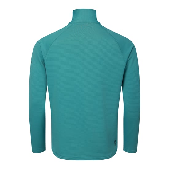 Dare 2B Fuse Up stretch-tussenlaag voor heren met doorlopende ritssluiting (Teal) - Image 3